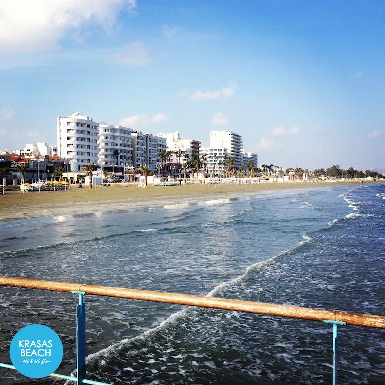 Krasas Beach Larnaca Ngoại thất bức ảnh